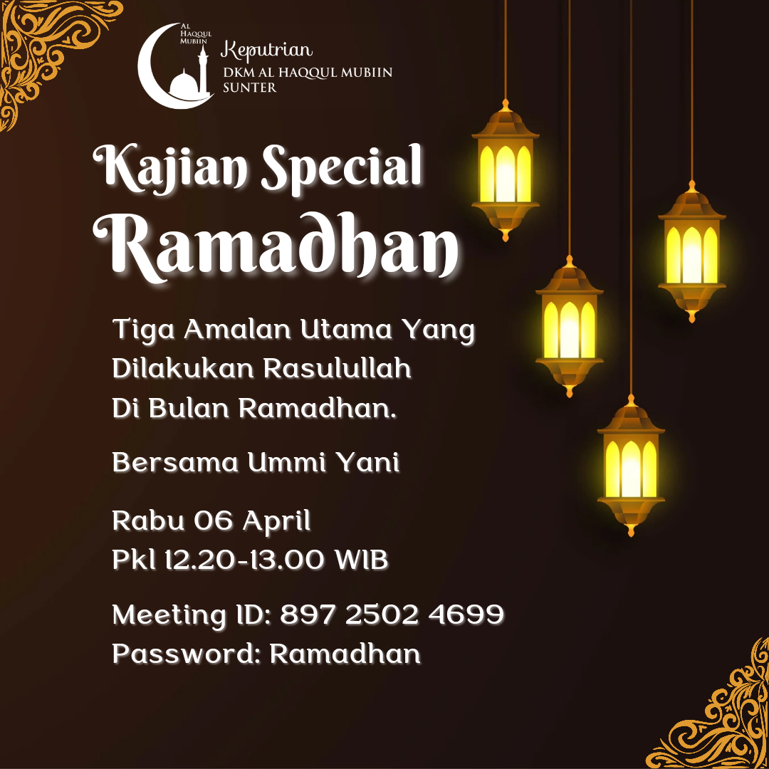 Agenda Ramadhan