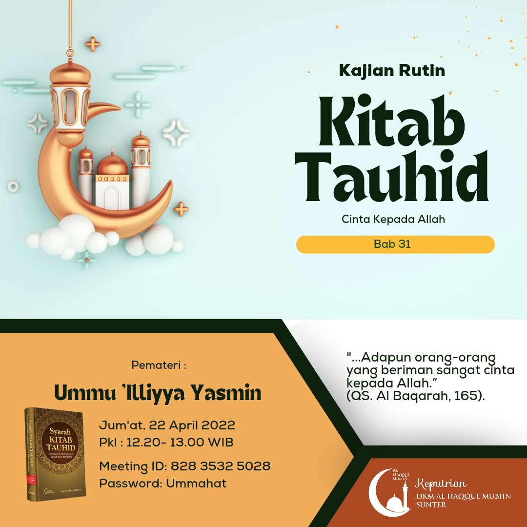 Kajian Rutin Muslimah AHM Sunter