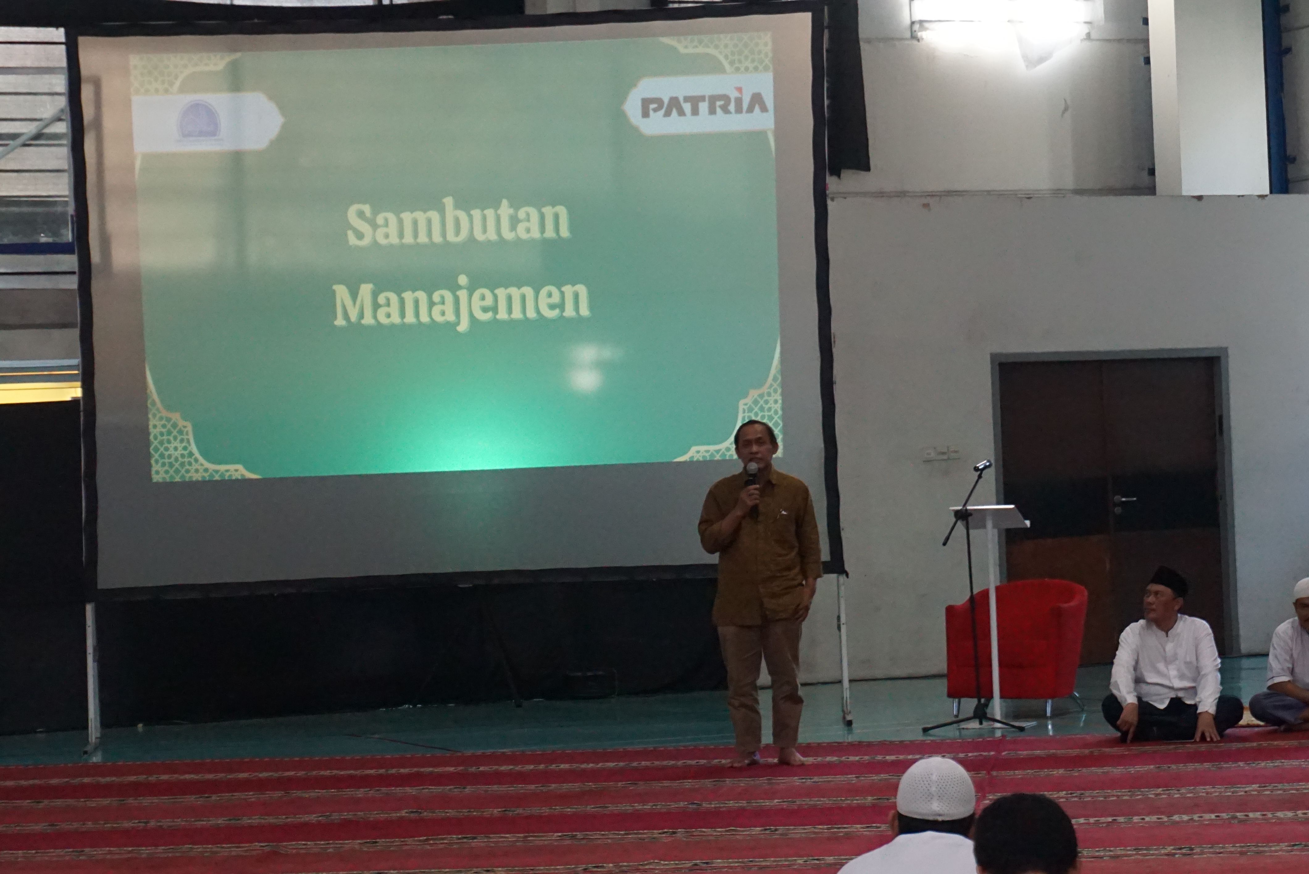 Sambutan Bapak Bayu Cahyono Selaku PresDir UTPE