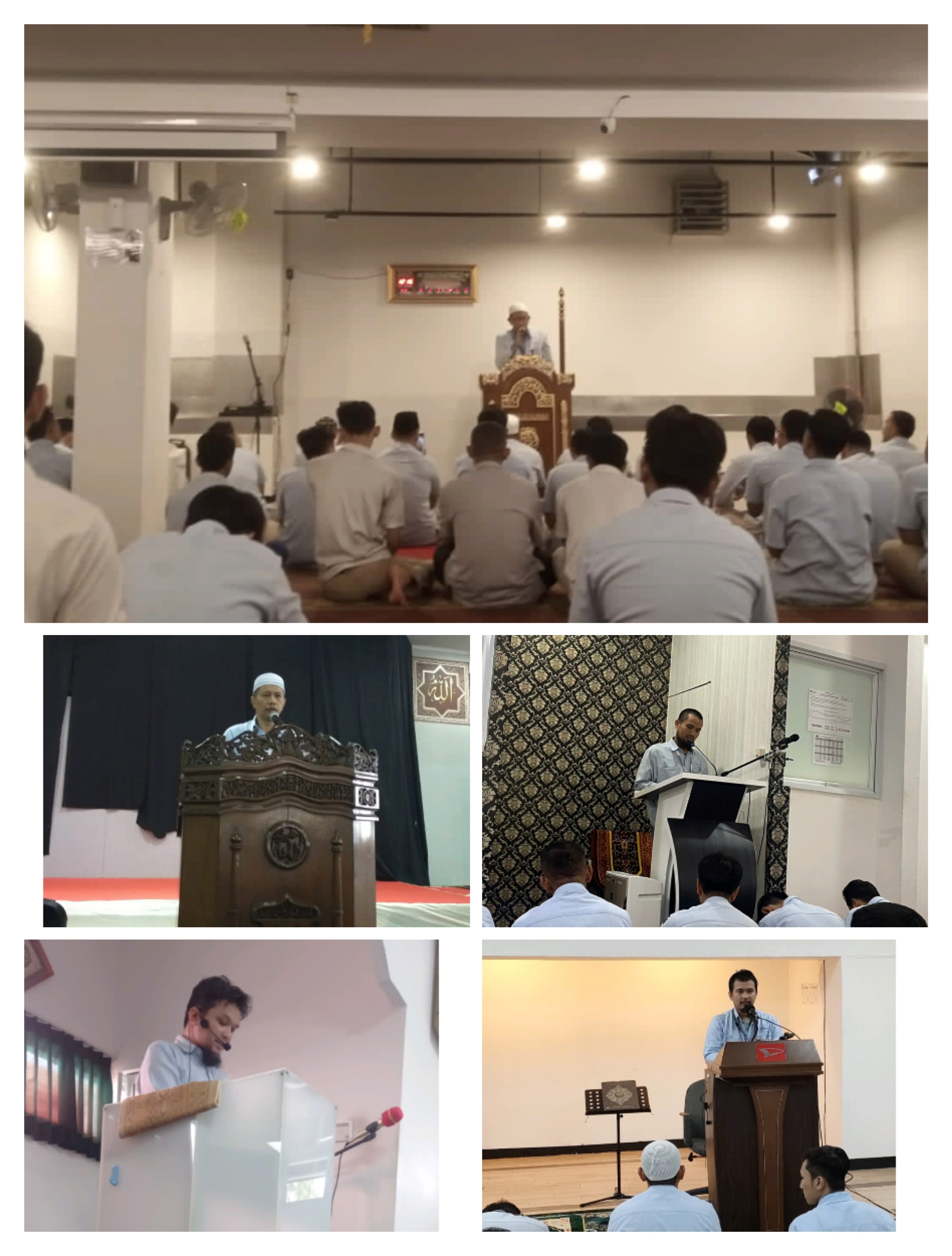 Kajian Ba'da Dzuhur dimasing-masing masjid DKM Nurussalam 