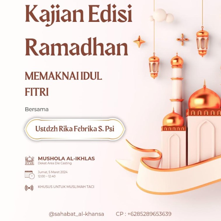 kajian muslimah ramadhan