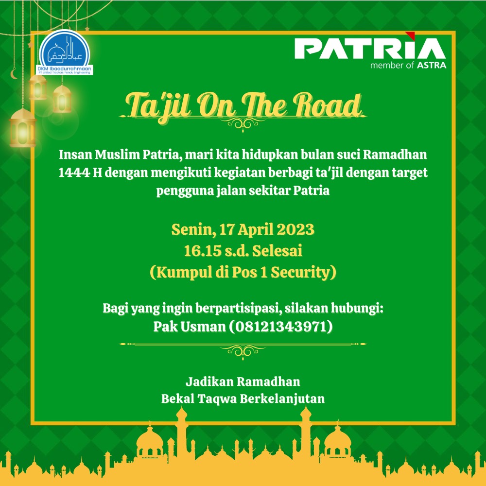 Ta'jil On The Road UTPE 1444 H