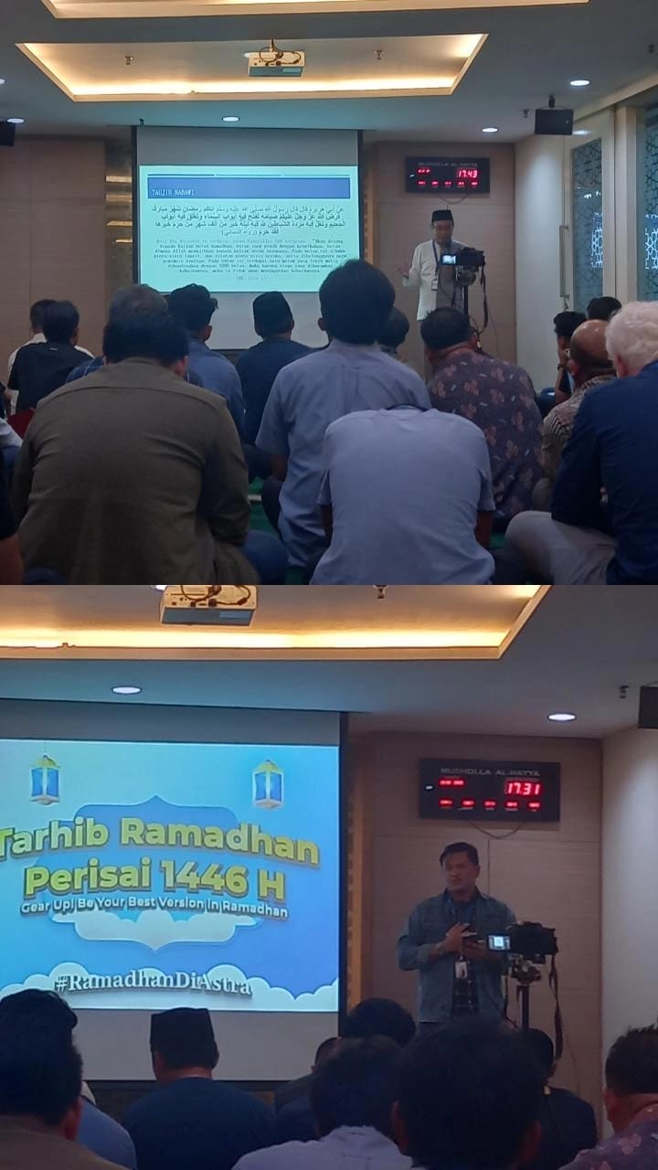 Foto Acara Tarhib Ramadan di Astra Head Office