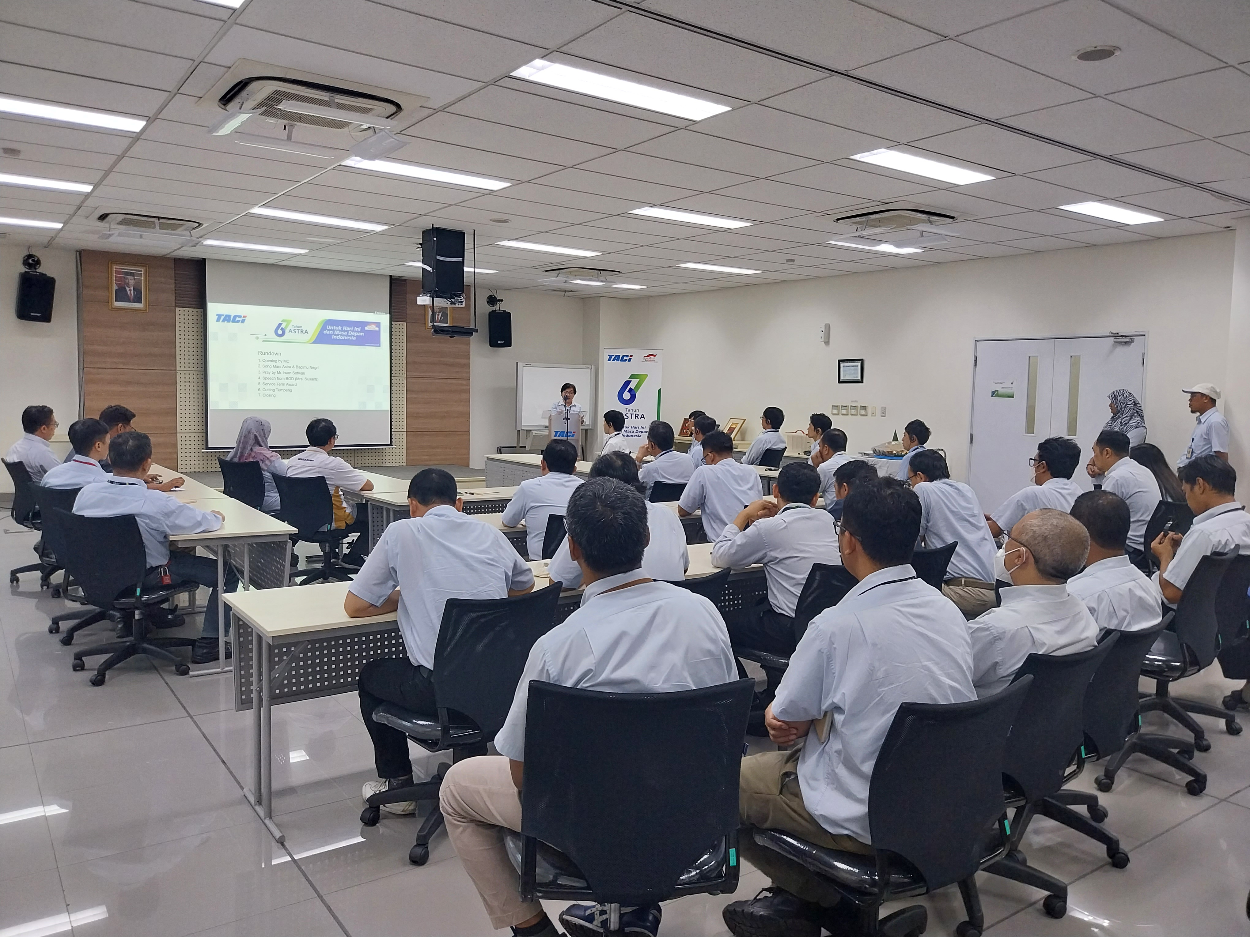 speech dari Ibu Susanti Dewi TACI Vice President