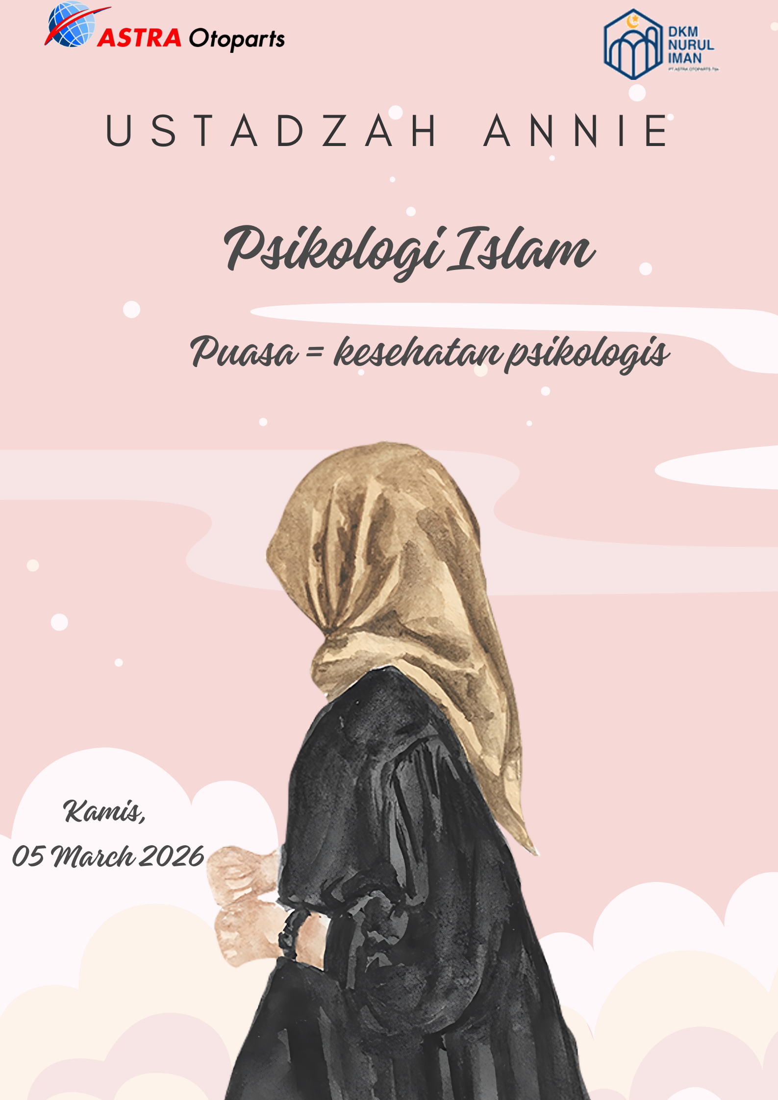 Puasa = kesehatan psikologis