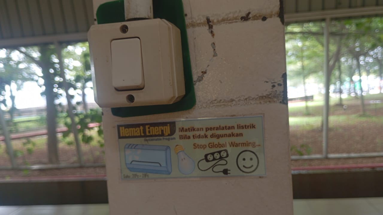 Contoh Sticker Ajakan Hemat Listrik