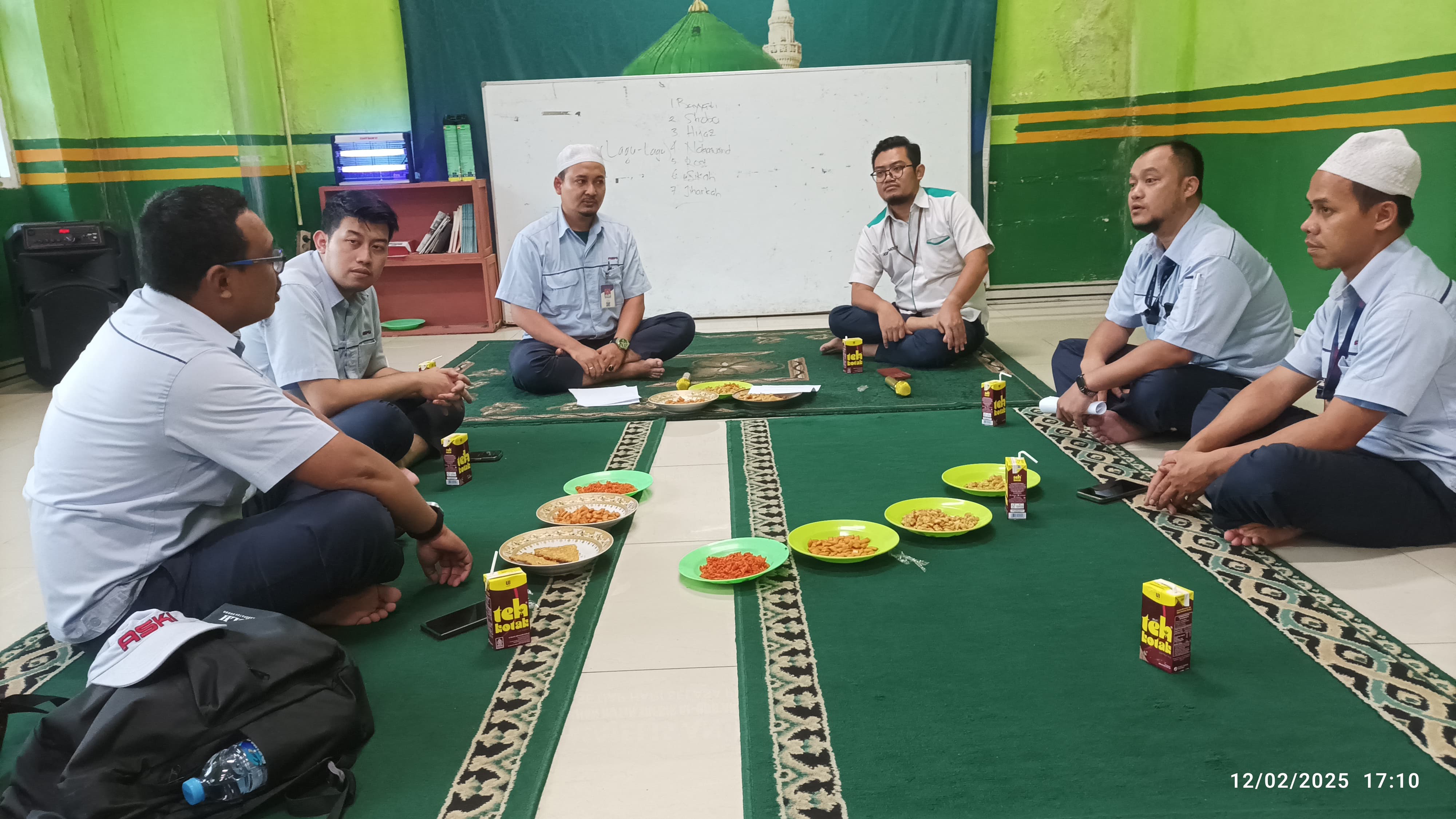 Acara Rapat DKM An Nur (Rabu, 12 Februari 2025) 