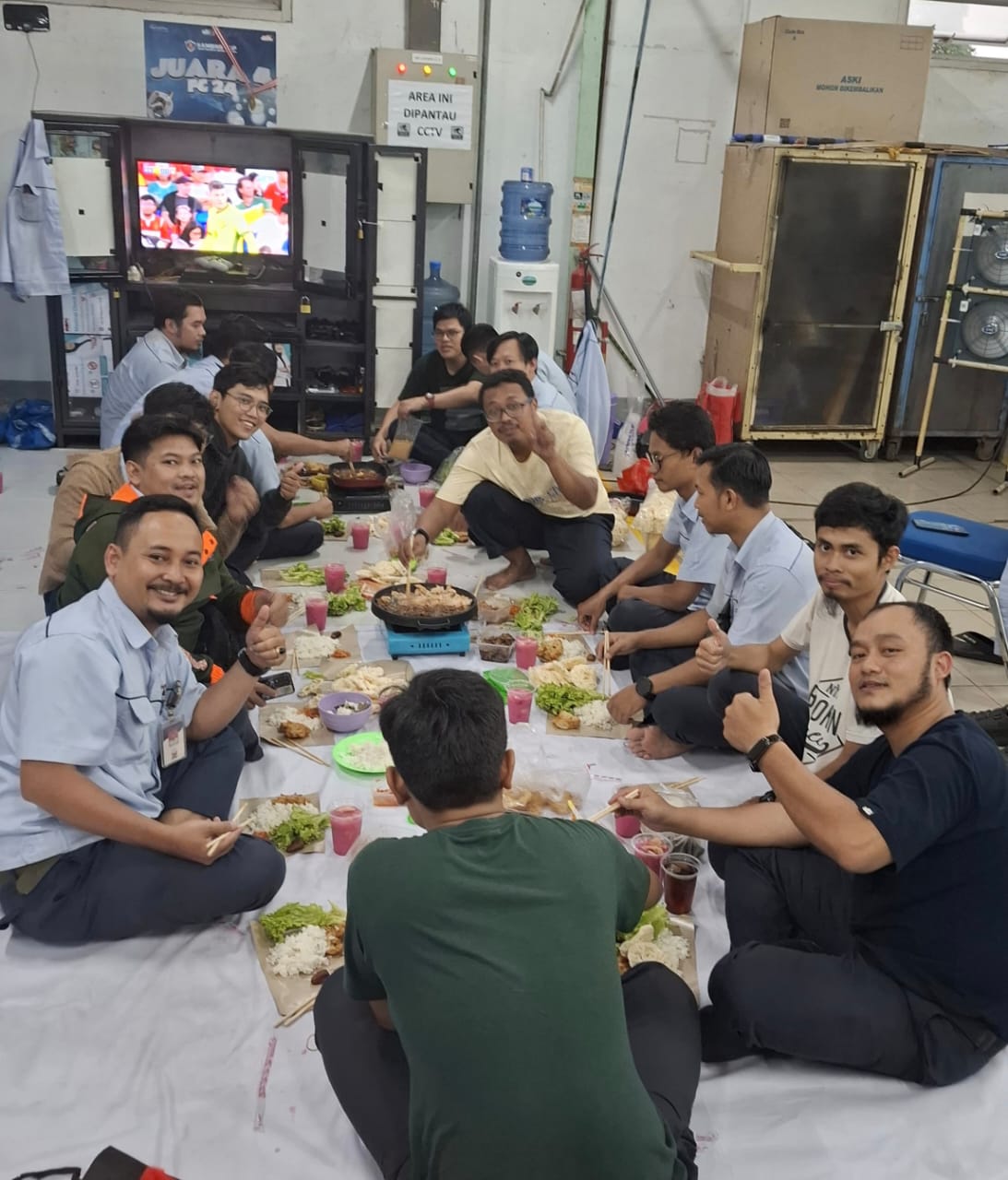 Suasana Bukber Team Panahan & E-Sport ASKI