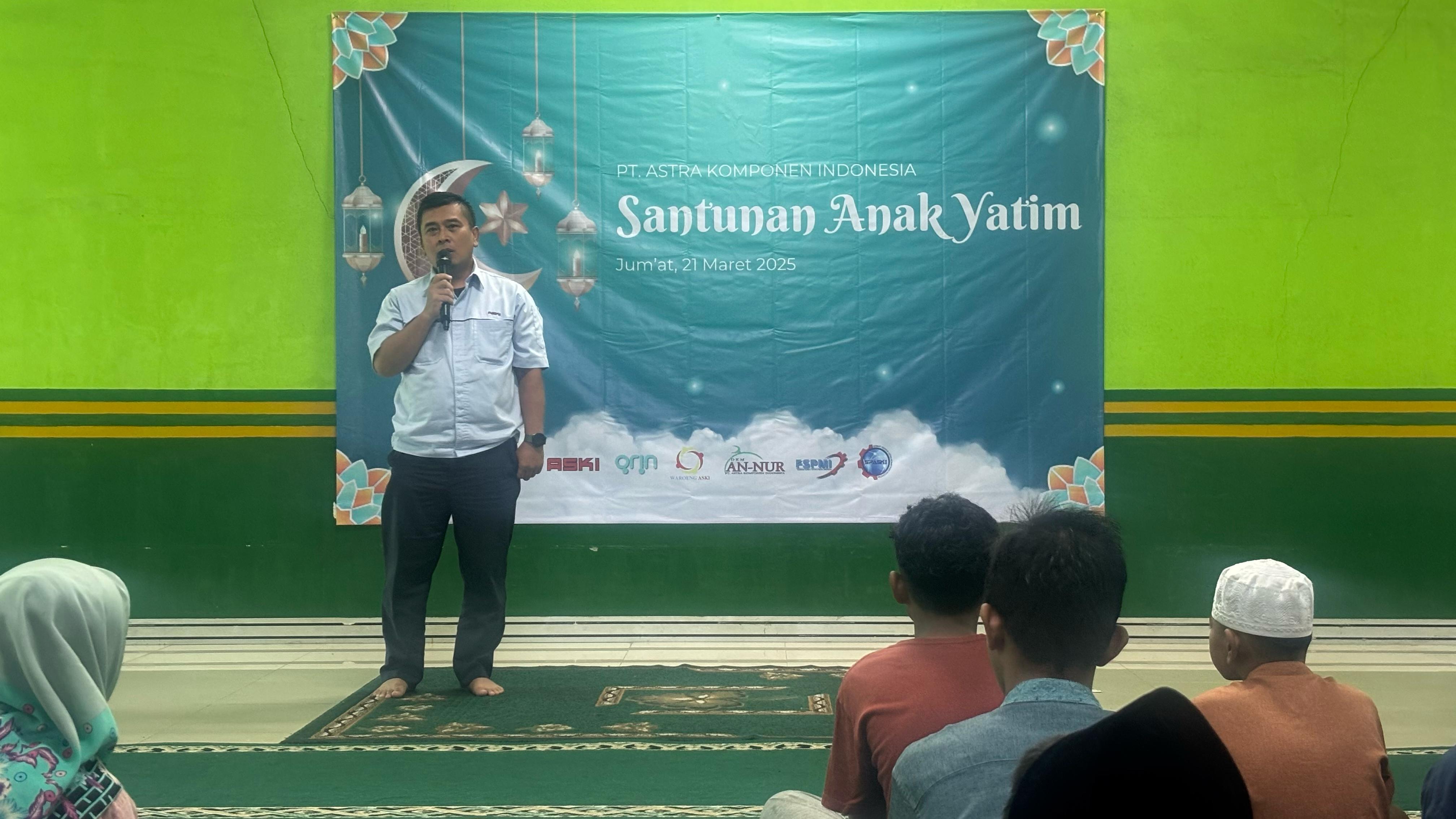 Sambutan Ketua DKM An Nur PT ASKI