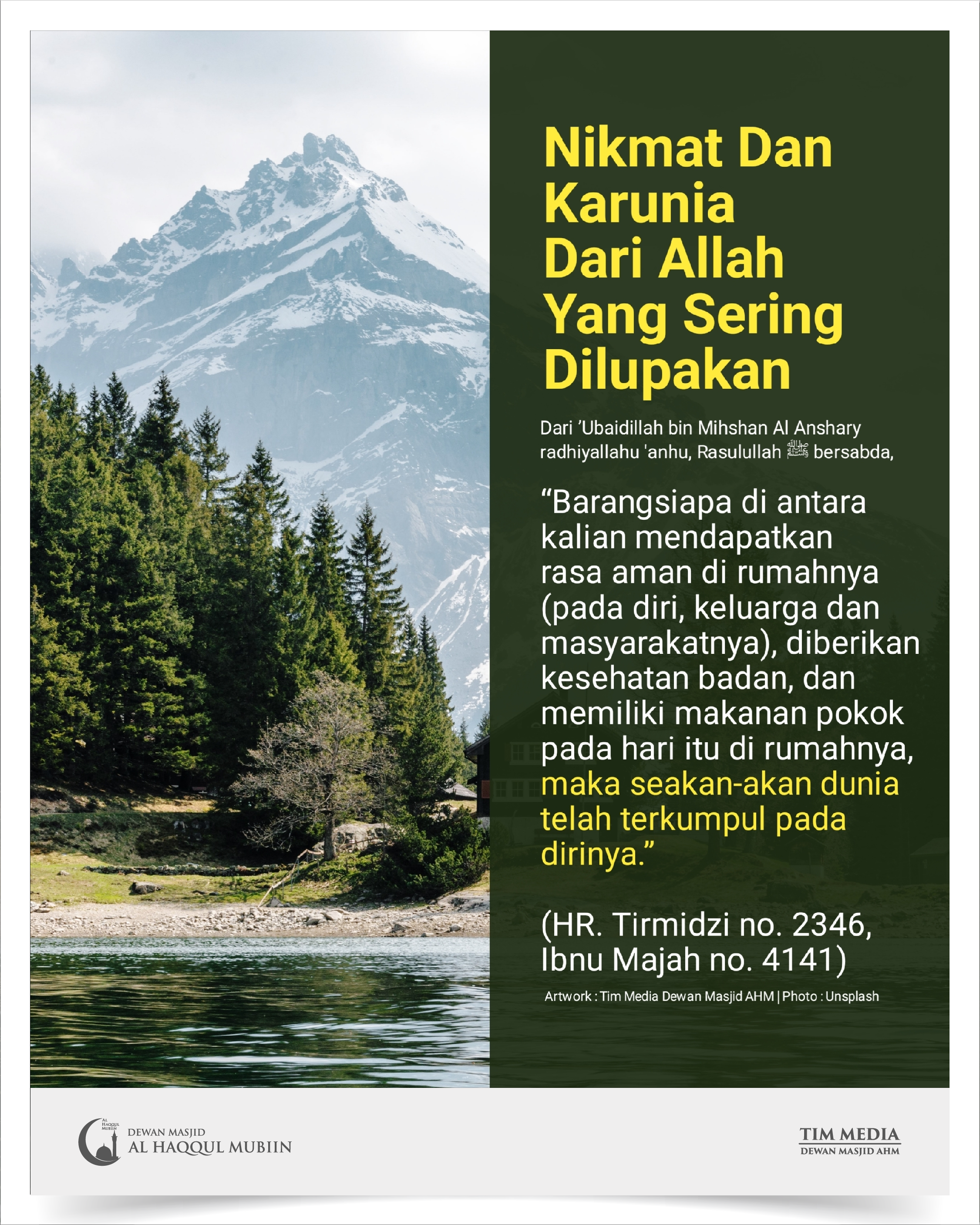 034 | Nikmat Dan Karunia Dari Allah Yang Sering Dilupakan