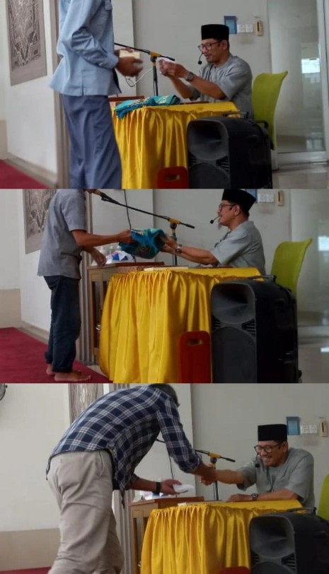 Pemberian hadiah kepada jamaah