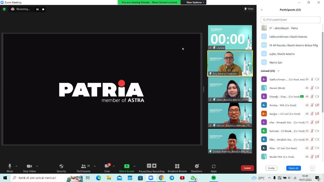 Flashback presentasi Team UTPE