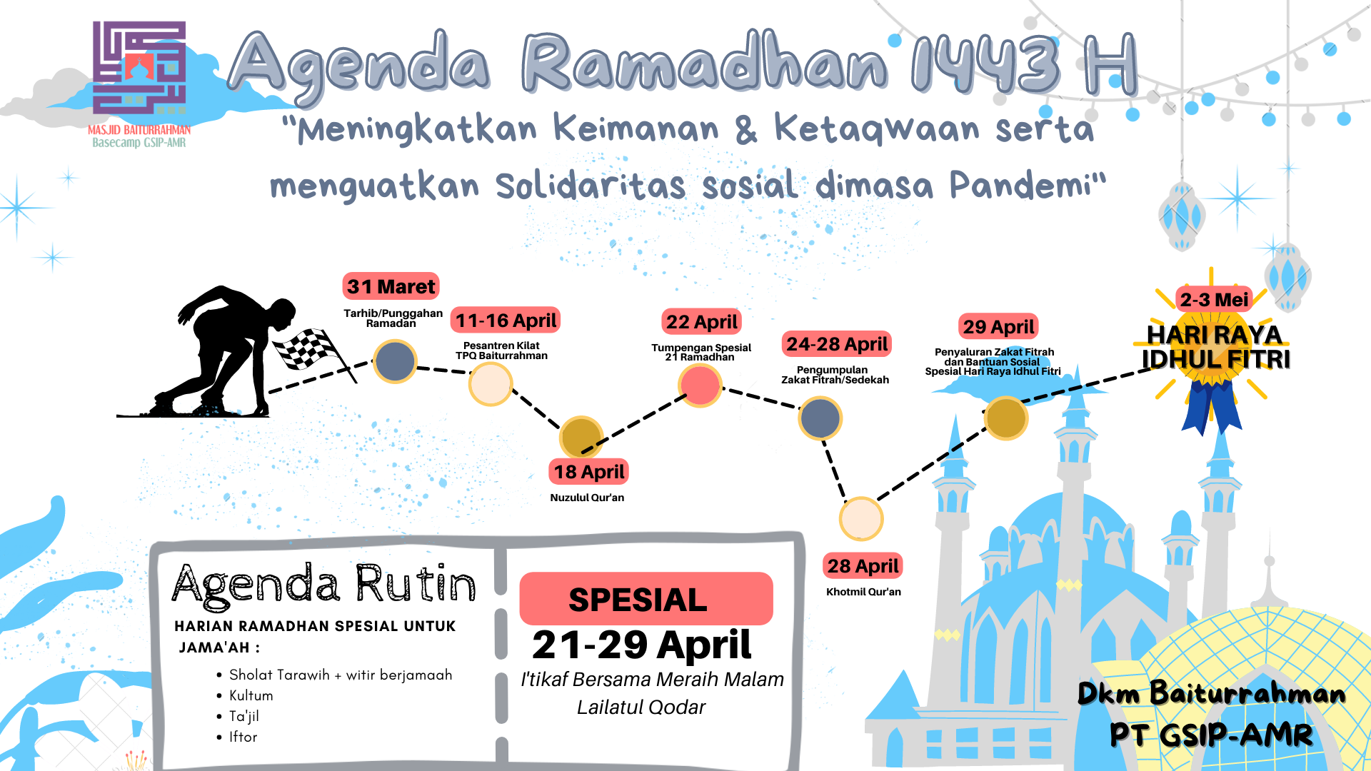 Agenda Ramadhan 1443 H